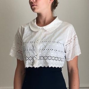 VINTAGE Women’s Button Down, size S/M